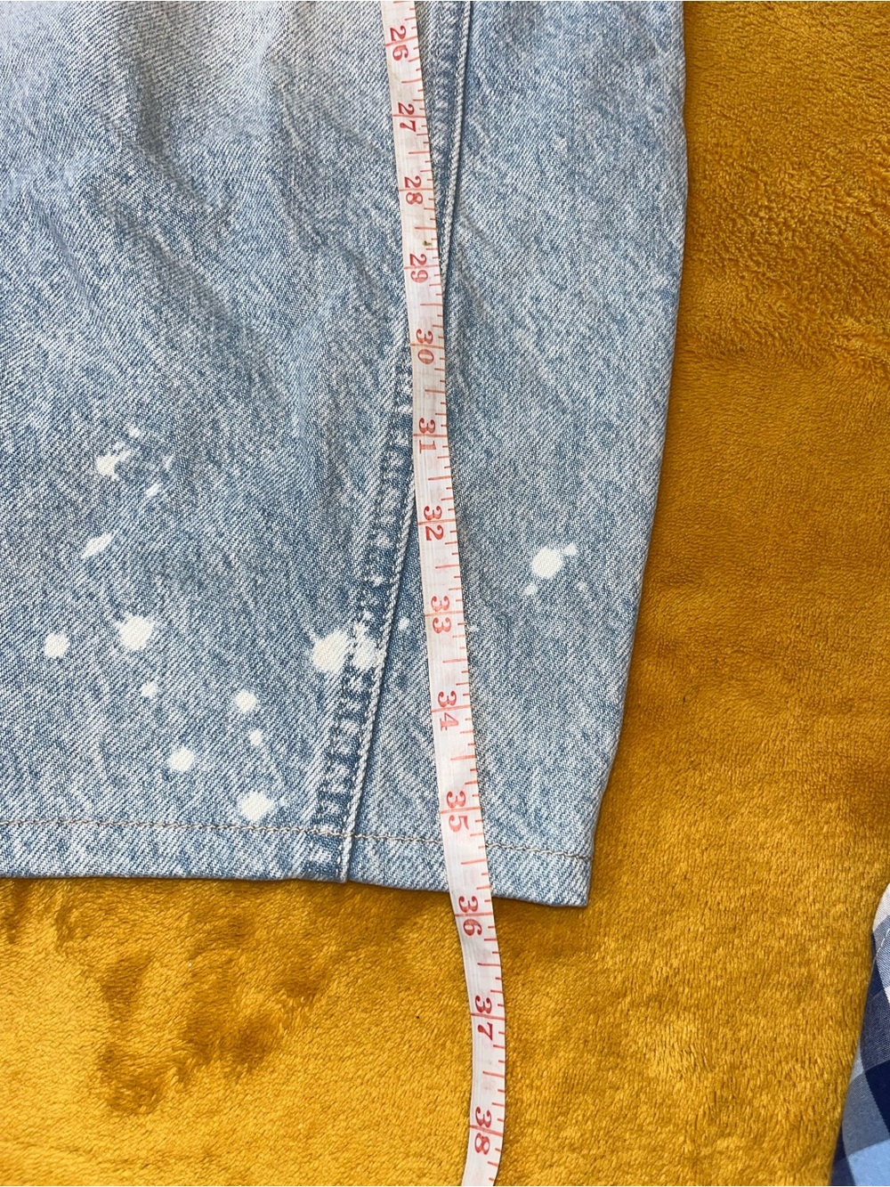 We The Free Light Blue Wide Leg Jeans - Picture 6 of 8